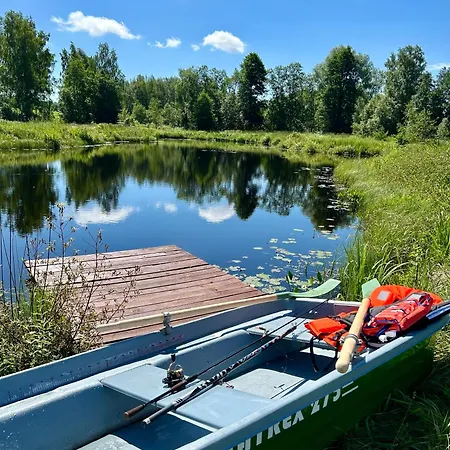 Peaceful Countryside Retreat In Gauja National Park Raiskums